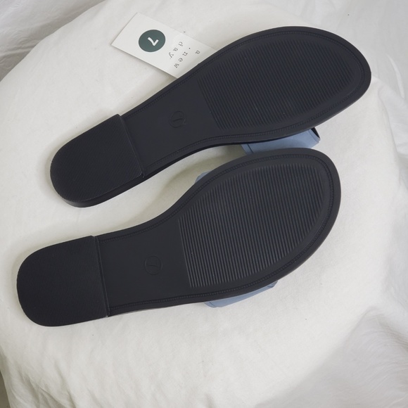 Blue Slide Sandals - Picture 6 of 6